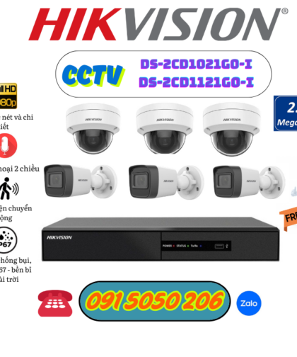 🎯 GIẢI PHÁP AN NINH TOÀN DIỆN VỚI HỆ THỐNG 6 CAMERA HIKVISION CAO CẤP – GIÁ TỐT, CHẤT LƯỢNG VƯỢT TRỘI!
