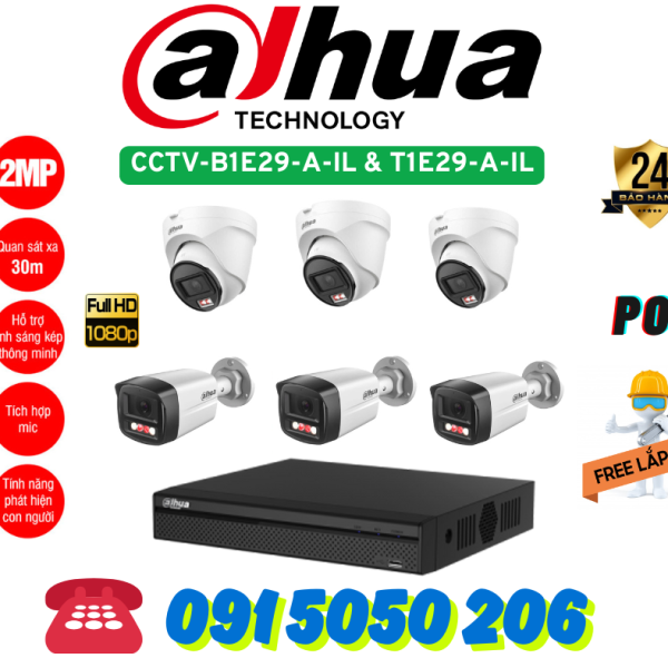 🎯Trọn Bộ 6 Camera IP Hồng Ngoại – Quan Sát Sắc Nét Ngày & Đêm – Giải Pháp An Ninh Toàn Diện Cho Mọi Công Trình!