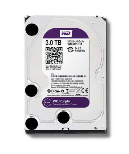 Ổ cứng Western Purple HDD 3TB WD30PURZ