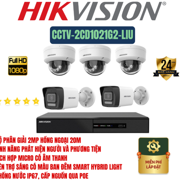 🎥 GÓI LẮP ĐẶT 05 CAMERA – GIẢI PHÁP AN NINH HIỆU QUẢ CHO NHÀ Ở VÀ CỬA HÀNG