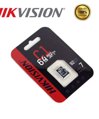 Thẻ nhớ Micro SD Hikvision HS-TF-C1 64Gb Class 10 Read 92MB/s