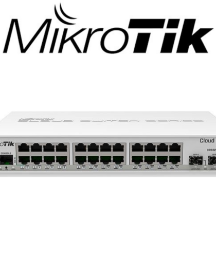 Switch Mikrotik CRS326-24G-2S+RM