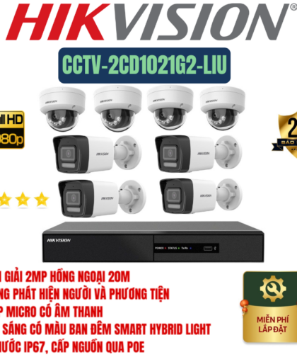 🔥GÓI LẮP ĐẶT 8 CAMERA QUAN SÁT CAO CẤP – GIÁM SÁT TOÀN DIỆN MỌI KHU VỰC – GIÁ SIÊU TỐT!