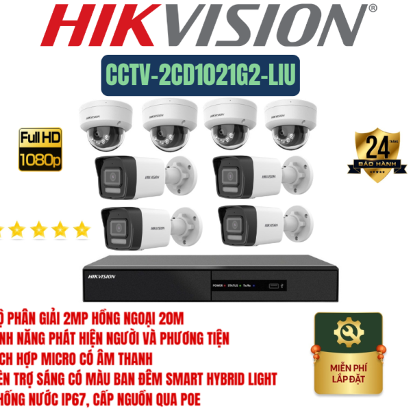 🔥GÓI LẮP ĐẶT 8 CAMERA QUAN SÁT CAO CẤP – GIÁM SÁT TOÀN DIỆN MỌI KHU VỰC – GIÁ SIÊU TỐT!