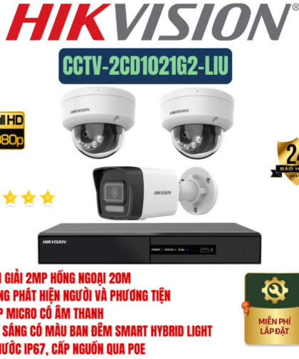 🎯 GÓI LẮP ĐẶT 03 CAMERA CAO CẤP – GIÁ HỢP LÝ, GIÁM SÁT TOÀN DIỆN