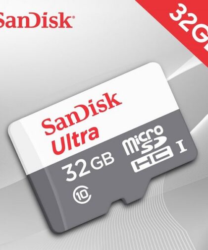 Thẻ nhớ MicroSDHC Sandisk Ultra 32GB Class 10 100MB/s (SDSQUNR-032G-GN3MN)