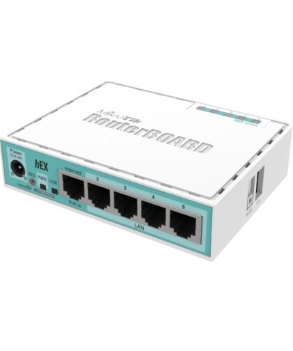 Thiết bị cân bằng tải router MikroTik RB750Gr3 (hEX) chịu tải 80 - 100 user