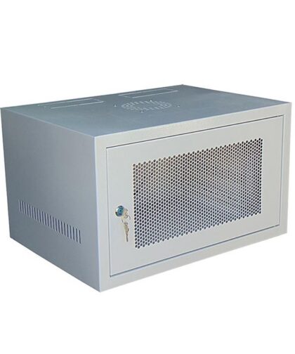 Tủ Rack 6U D400 treo tường - màu trắng