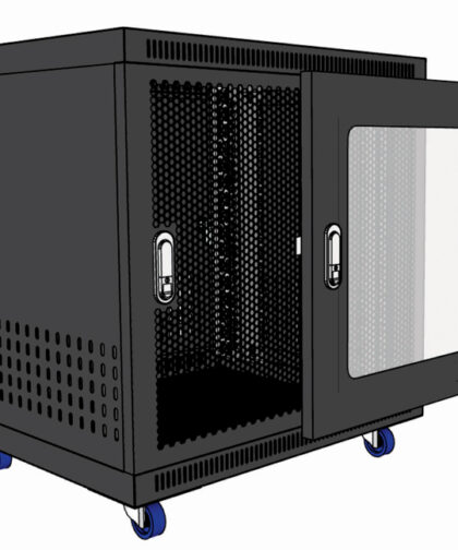 Tủ rack  10U-D500 màu đen