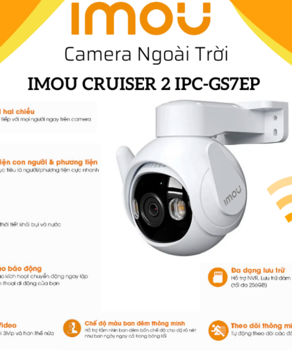 Camera WiFi quay quét Full Color 3MP IMOU IPC-GS7EP-3M0WE