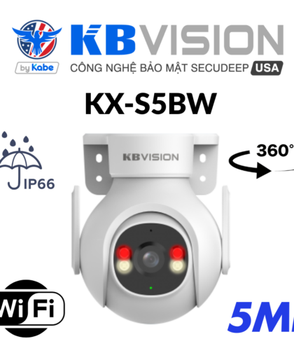 Camera wifi quay quét 360 độ Kbvision KX-S5BW