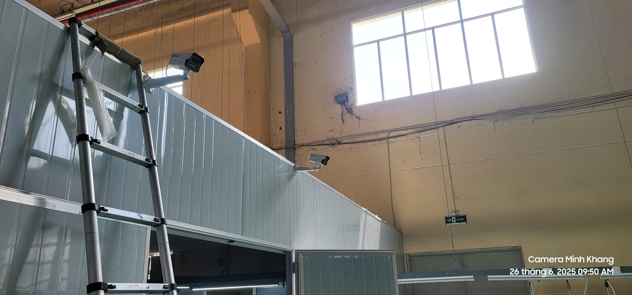 Thi công lắp đặt camera trọn gói tại Công Ty Shen Jiang Việt Nam – Minh Khang thực hiện chuyên nghiệp, nhanh chóng