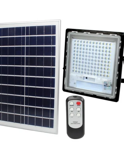 Đèn Led Chống Chói Năng Lượng Mặt Trời 120W Jindian JD-7120 Chống Chói