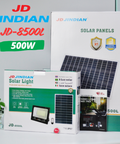 Đèn năng lượng mặt trời 500W của Jindian JD-8500L