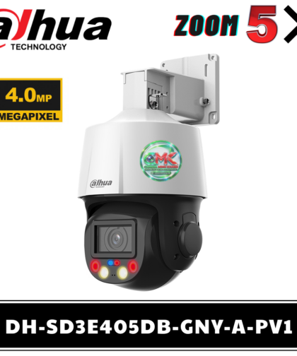 Camera Speedome IP Dahua 4M DH-SD3E405DB-GNY-A-PV1 PTZ 4MP, zoom quang 5X, cảnh báo chủ động